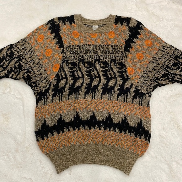 Vintage Wool Sweater Made in Chile - Picture 1 of 11